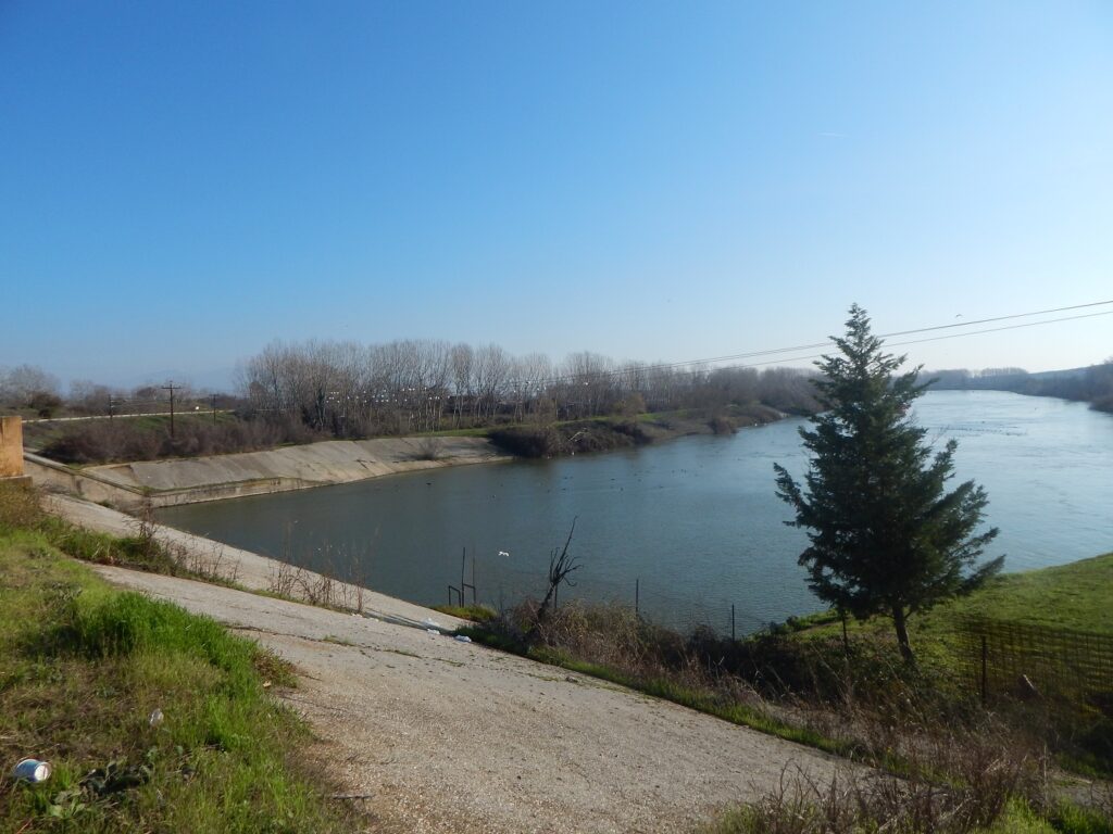 New Dam in Lake Kerkini